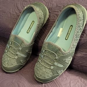 Ladies memory foam sneakers, Sz 9.5